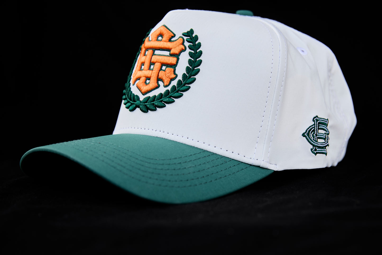 Emery Orange & Green City Links Hat