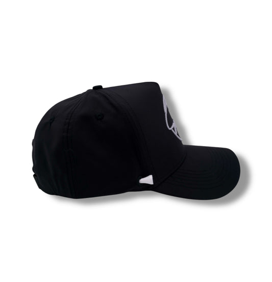 Nylon Performance Hat (Black) image 1