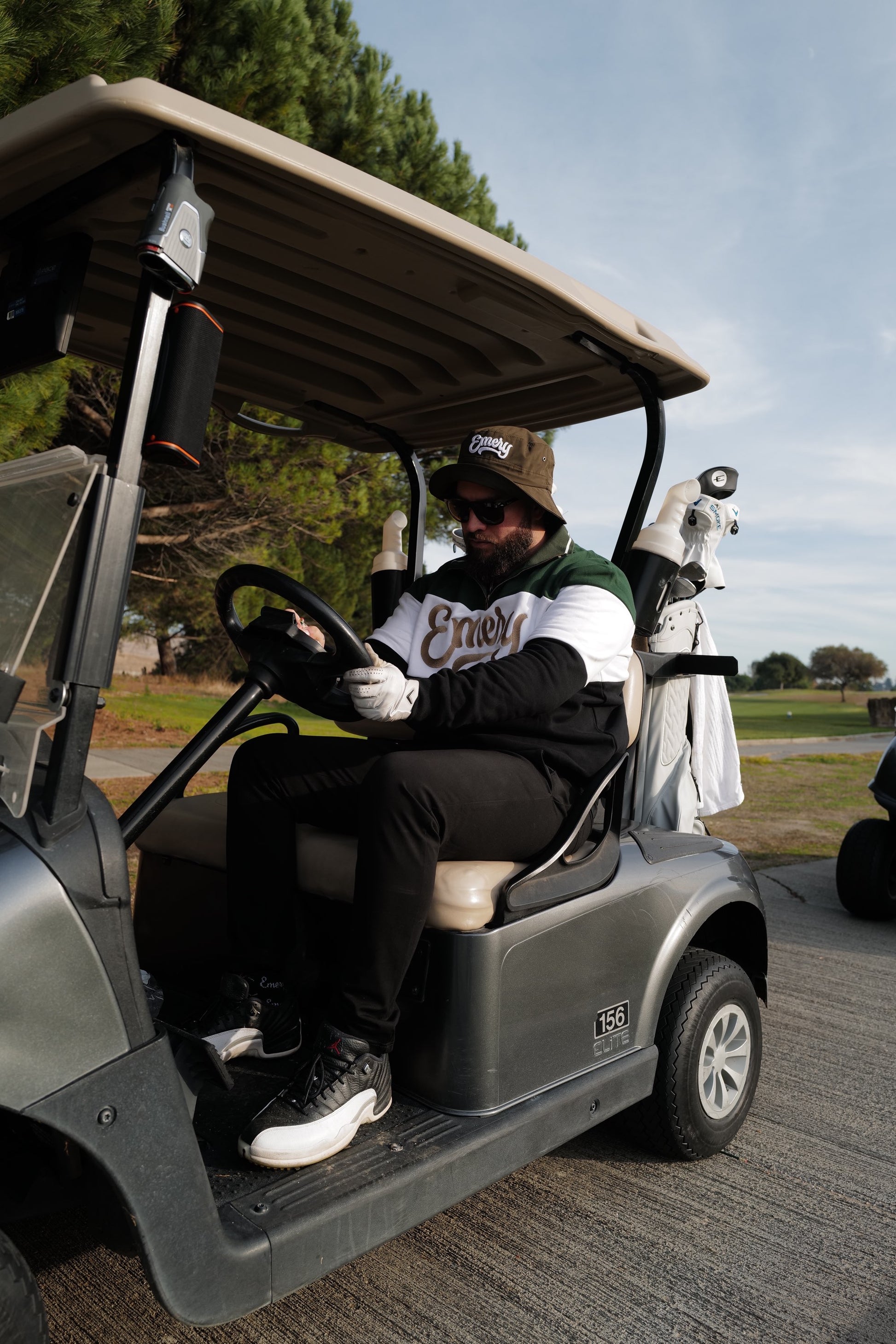 Waterproof Adjustable Bucket Hat (Olive) image 3