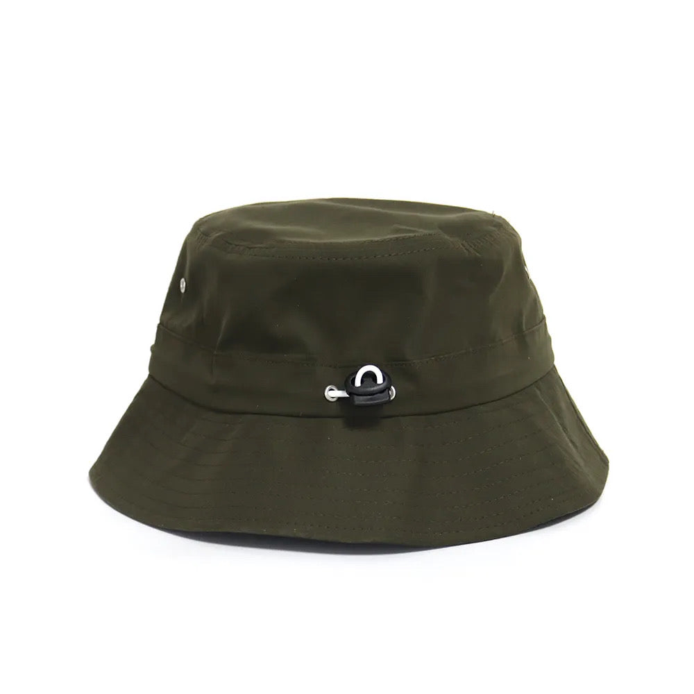 Waterproof Adjustable Bucket Hat (Olive) image 1