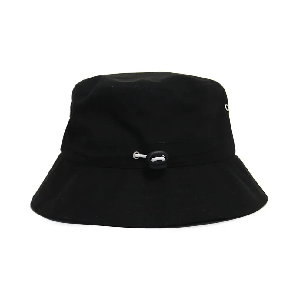 Waterproof Adjustable Bucket Hat (BLACK) image 1