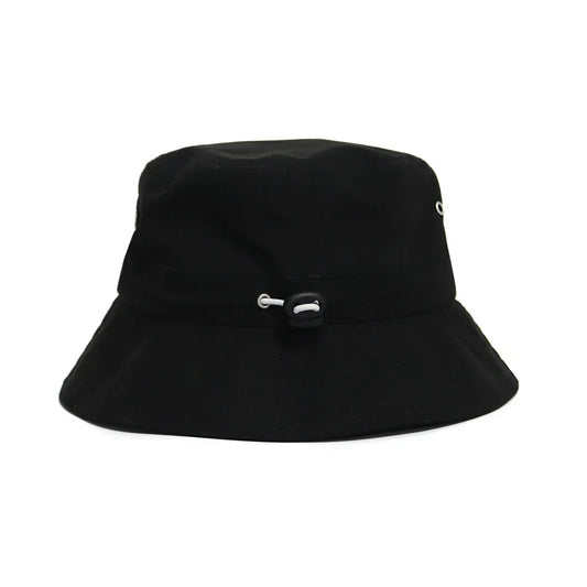 Waterproof Adjustable Bucket Hat (BLACK) image 1