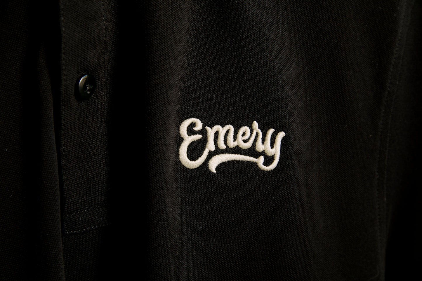 Emery Apex Polo Black & Tan