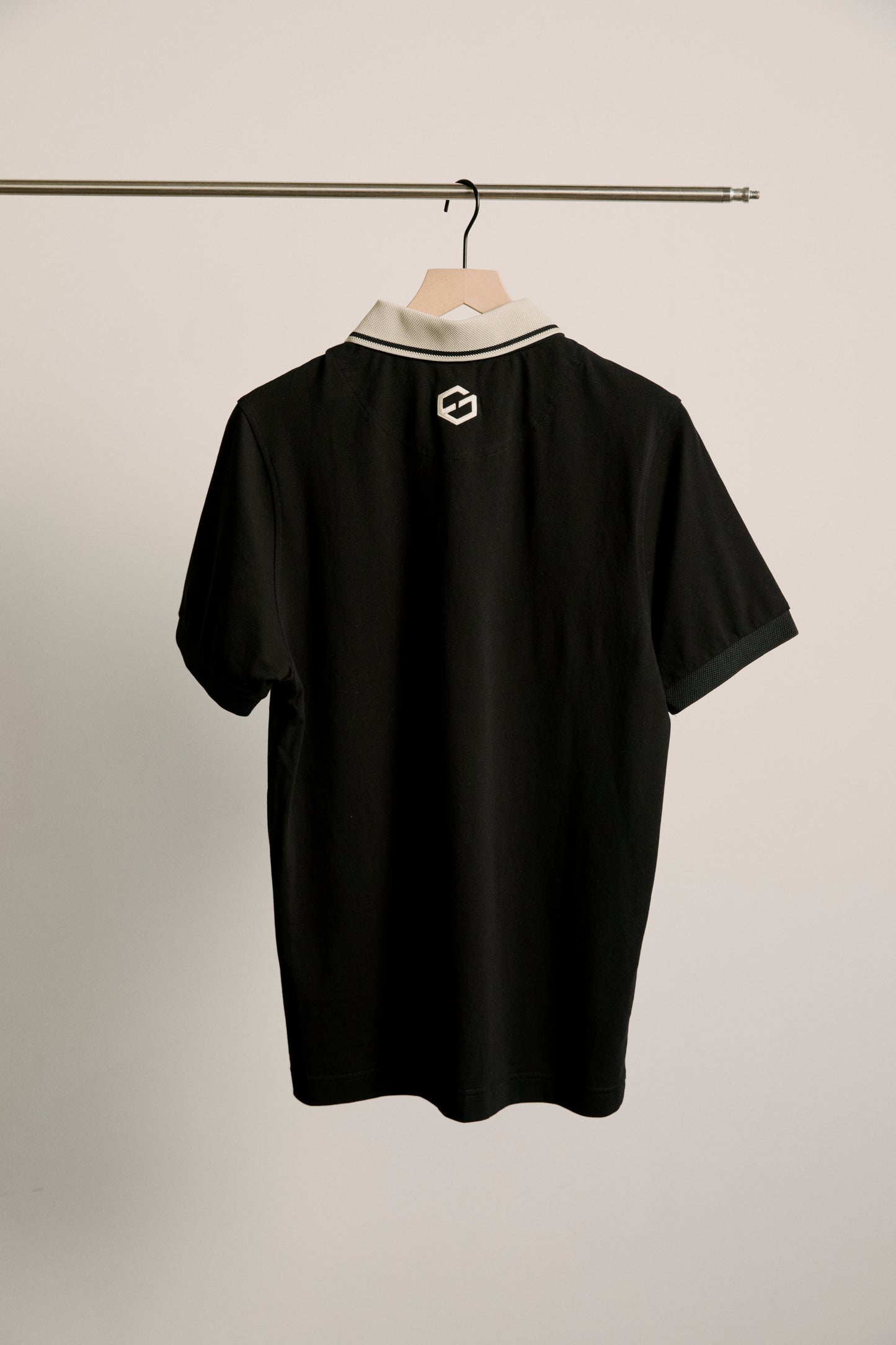 Emery Apex Polo Black & Tan