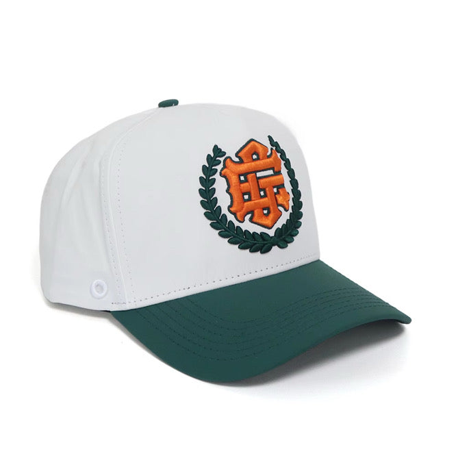 Emery Orange & Green City Links Hat