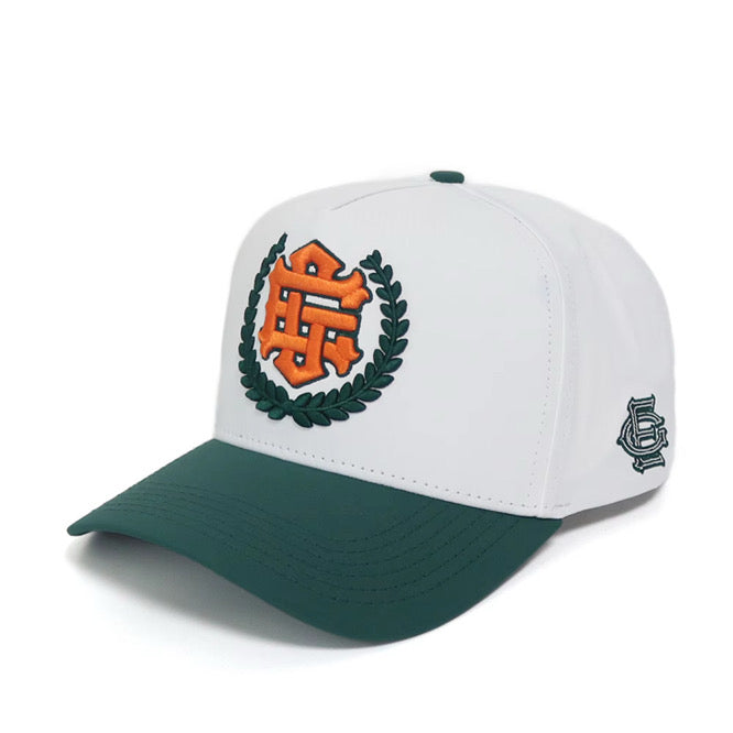 Emery Orange & Green City Links Hat