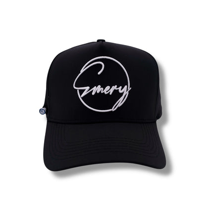 Nylon Performance Hat (Black) image 0