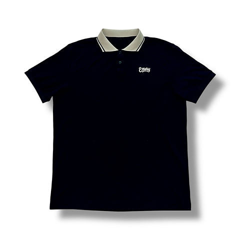Emery Apex Polo Black & Tan